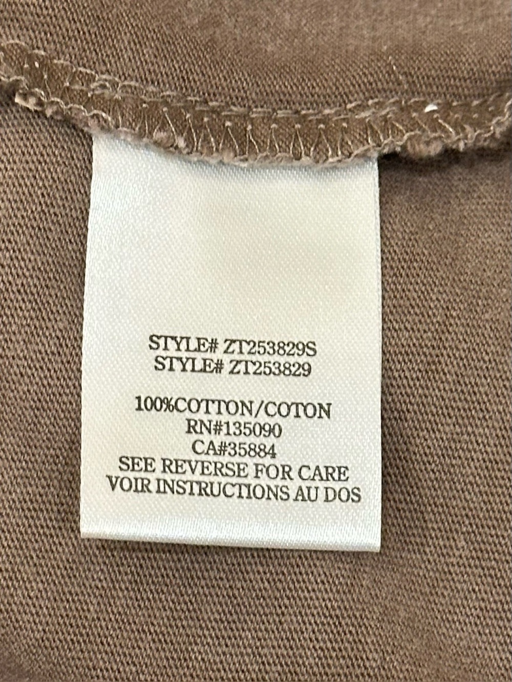 NWT Z Supply Sloane Cotton Jersey Tank In Perfectly Taupe Size Small - Picture 10 of 12